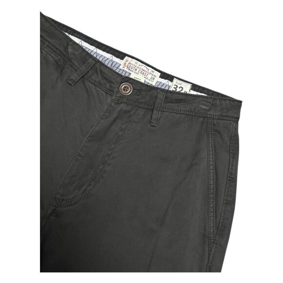 FAT FACE Green Khaki Chino Luxury Designer Casual Straight Pants Mens 32x31 - Picture 8 of 10